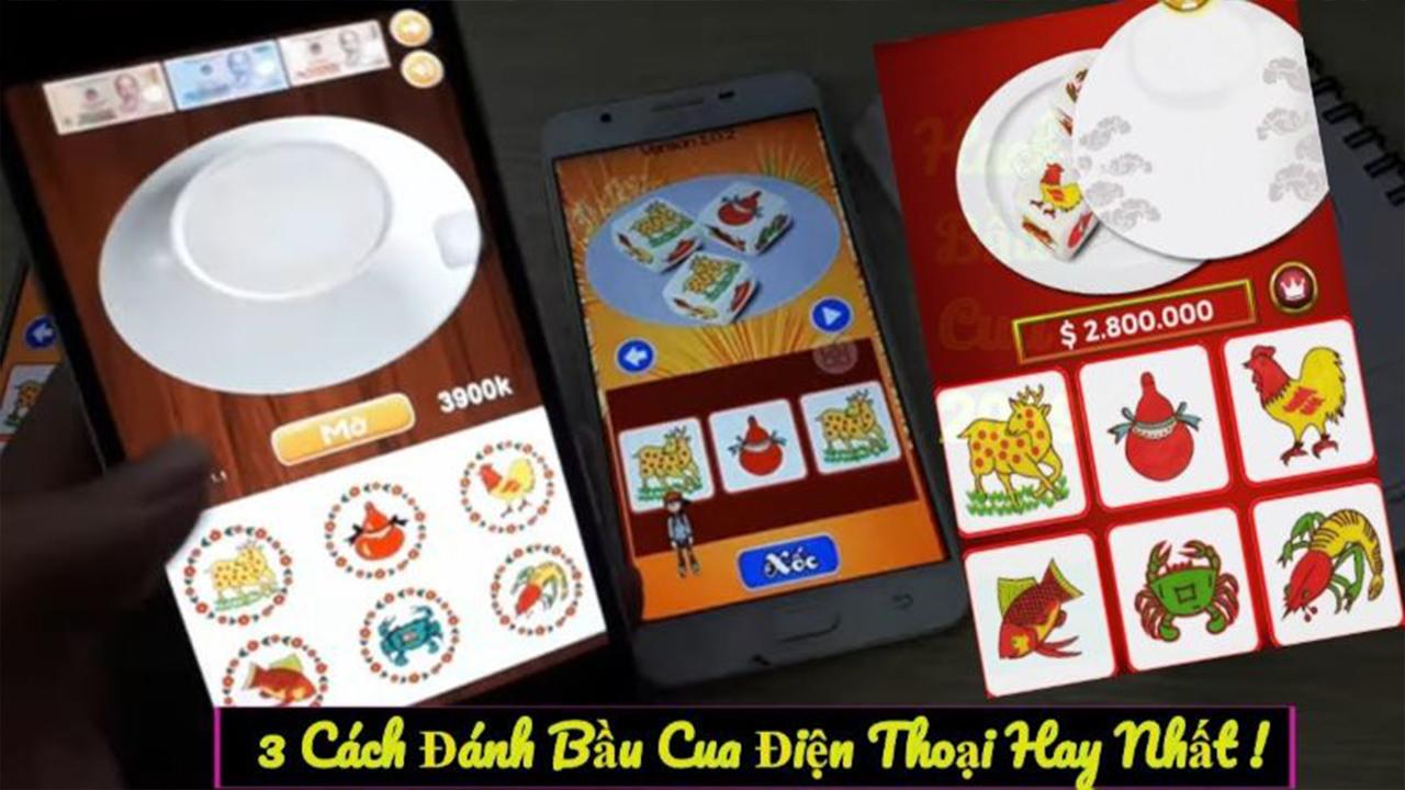 Bầu cua - Game chơi được nhiều người yêu thích